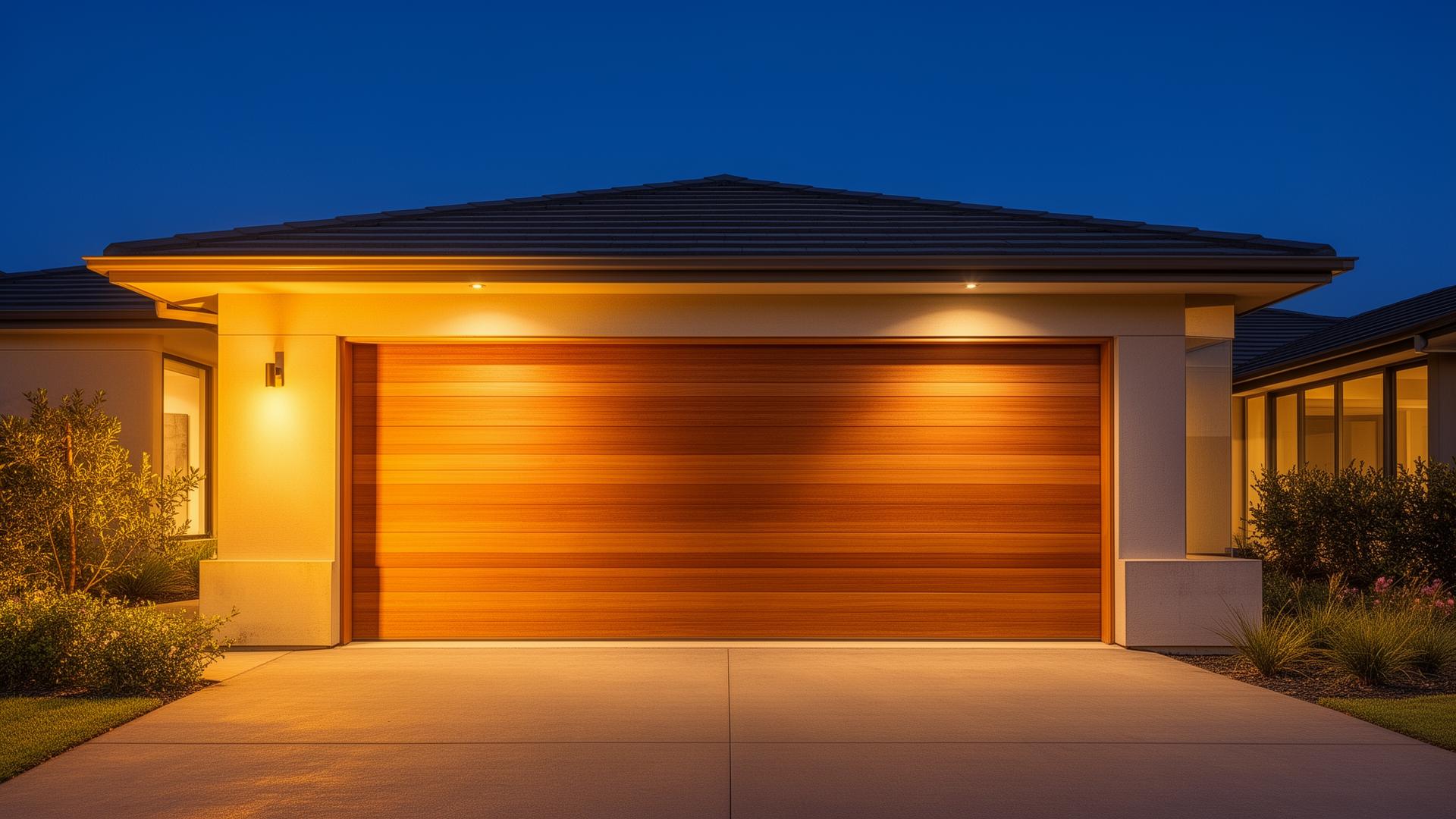 Professional garage door service in Ethel, WA - technician working on residential garage door